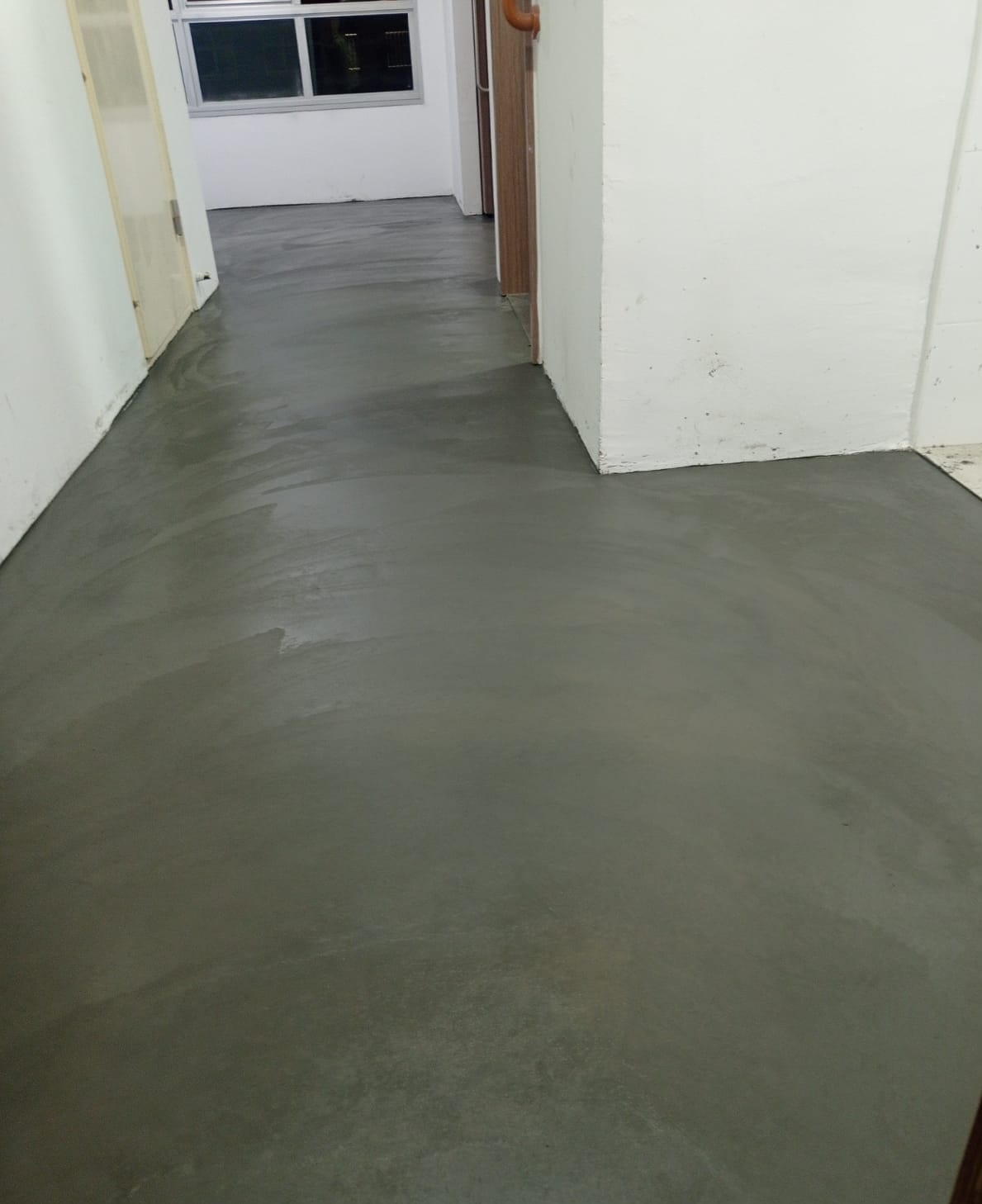 Cement Screeding Process