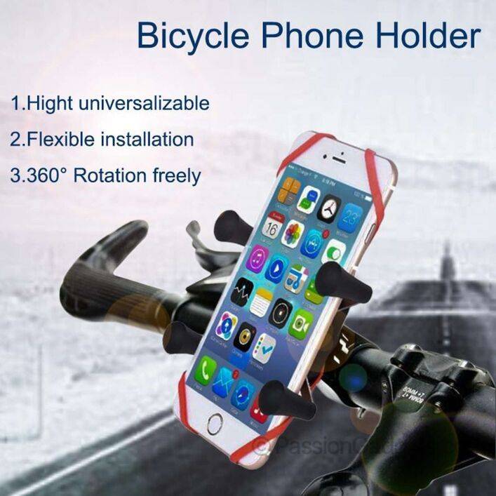 X Grip Phone Holder CH-02 Bike X-Grip Bicycle Universal 360 Degree Rotation Mobile  Cell Mount Motorcycle For iPhone X Samsung