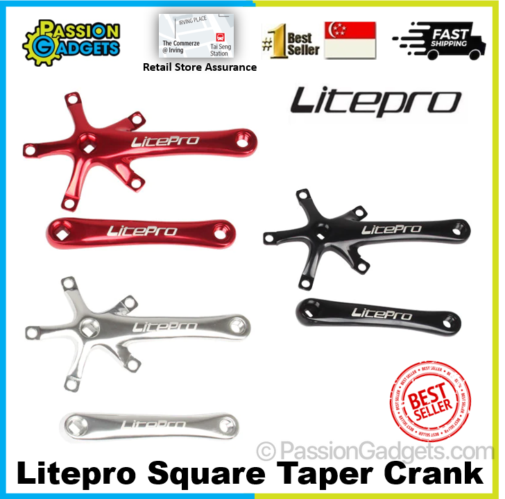 litepro square taper crank