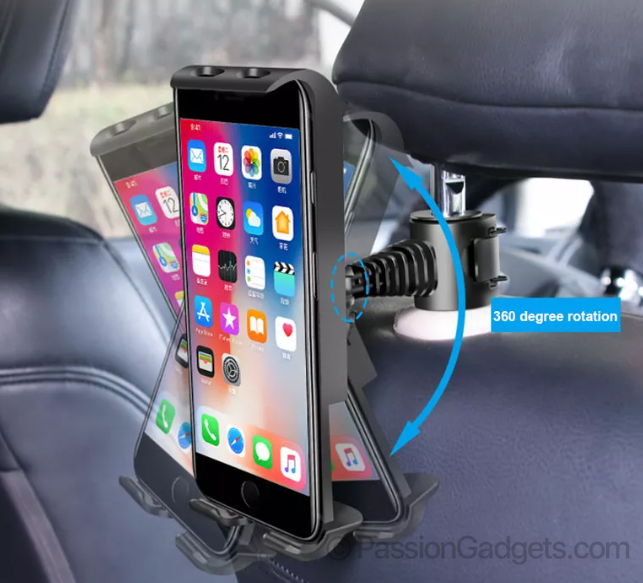 SG SELLER] Car Headrest mobile holder Vehicle hp phone mount rear