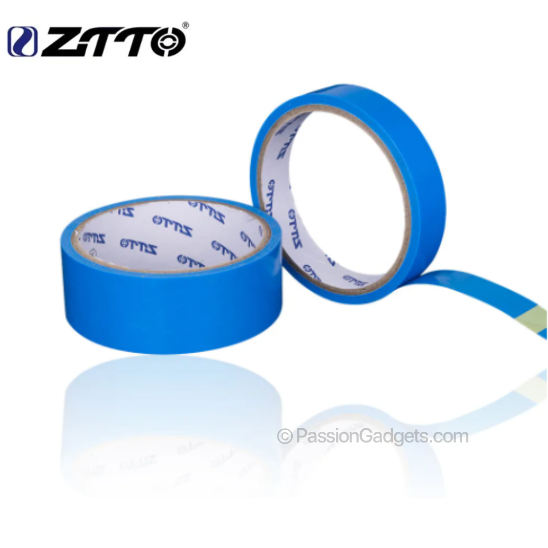 Blue Bicycle Tubeless Rim Tape with Good Stretch and Seal for Road