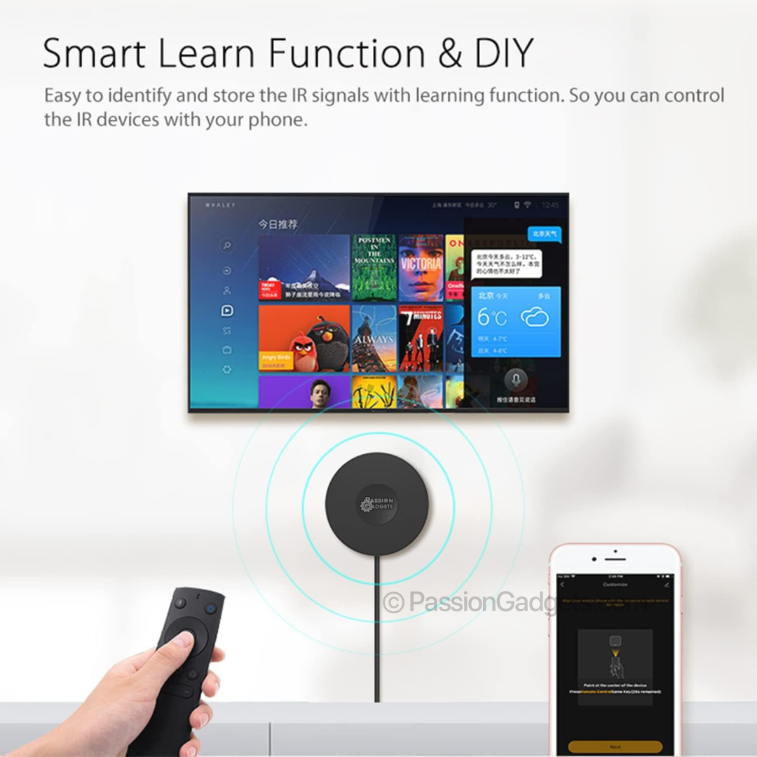 Tuya Smart Bluetooth gateway, Infrared and 433Mhz radio frequency