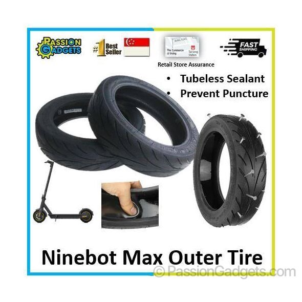 Ninebot Max Outer Tire with Sealant Tyre 60/70-6.5 Electric